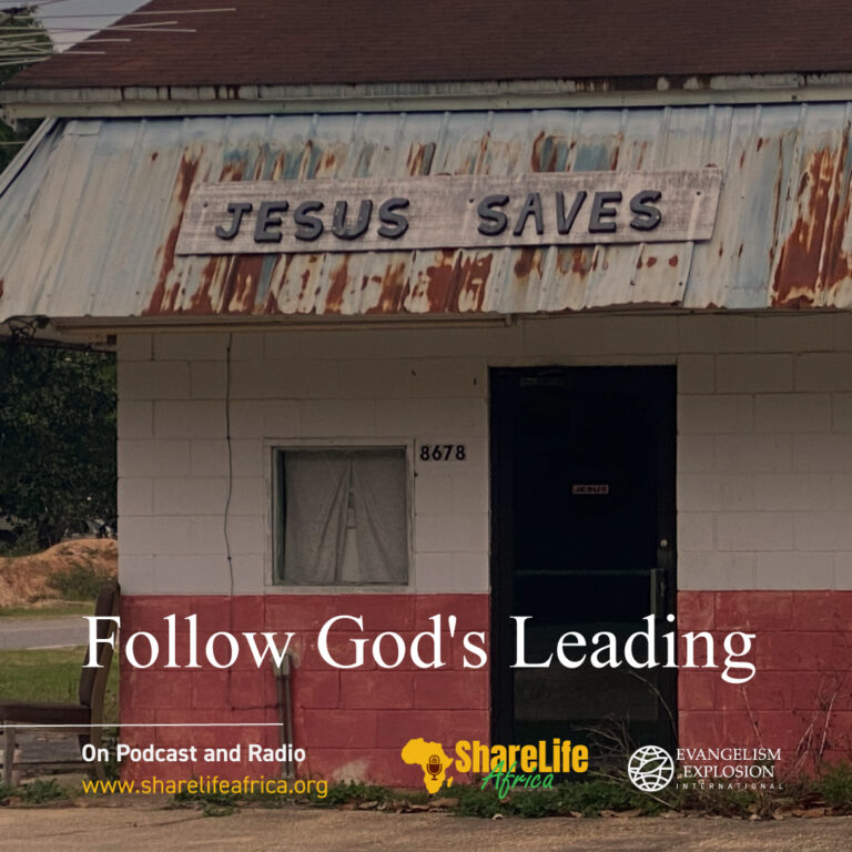 Follow God’s Leading