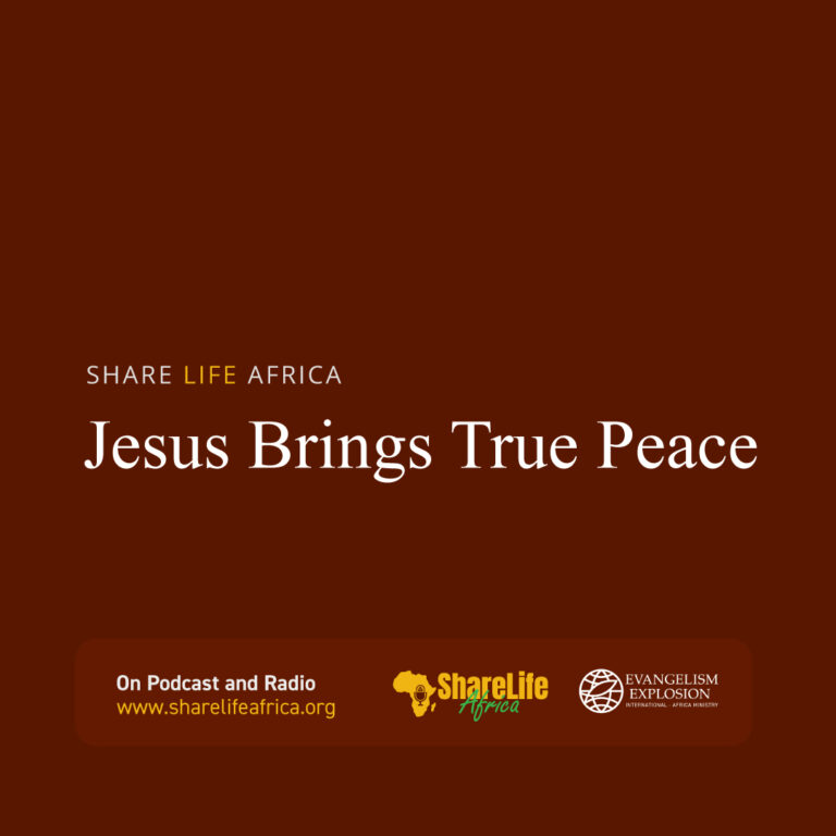 Jesus Brings True Peace
